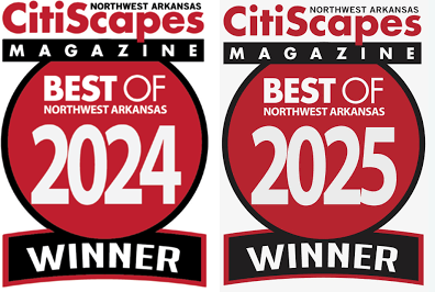 CitiScapes Magazine Best of Northwest Arkansas, Winner 2024 and 2025
